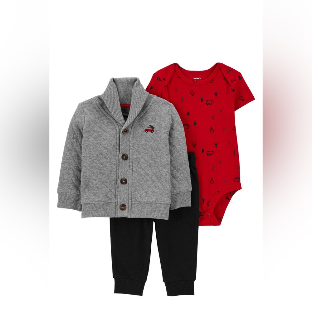 Carter’s 3 piece set for christmas boy 24Month